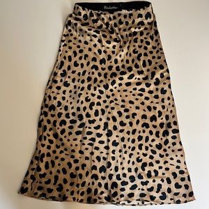 Silk skirt